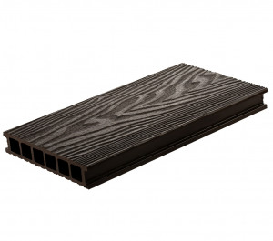 Террасная доска из ДПК Polywood Mineral Duo 3-D Венге