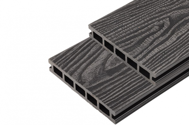 Террасная доска UnoDeck Vintage Графит