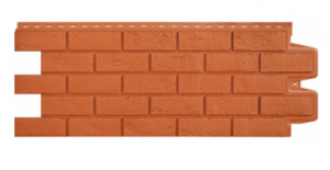 Фасадная панель Grand Line состаренный кирпич стандарт Терракот