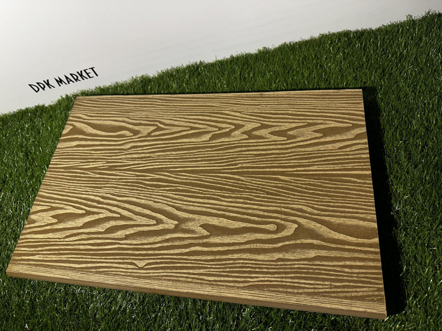 Ступень полнотелая 3D Step из дпк Орех