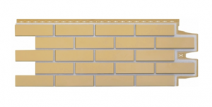Фасадная панель клинкерный кирпич Премиум Grand Line Горчичный