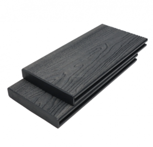 Террасная доска ДПК 3-D WPC Extrusion Эбеновое дерево