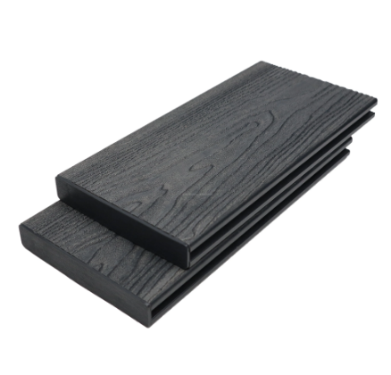 Террасная доска ДПК 3-D WPC Extrusion Эбеновое дерево