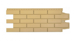 Фасадная панель Grand Line клинкерный кирпич стандарт Песочный