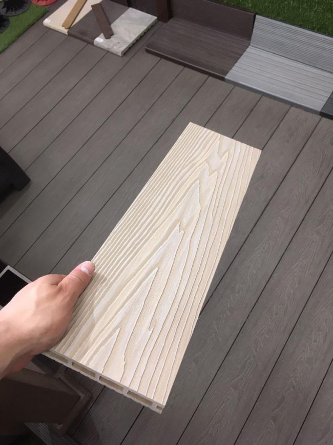 WPC SOLID Decking Беж