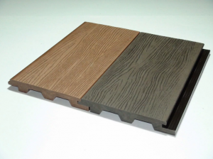 Террасная доска ДПК полнотелая, бесшовная Венге