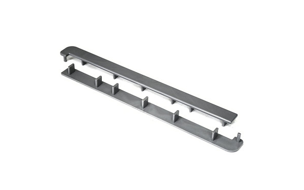 Заглушки для ступеней серебро 